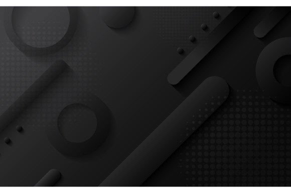 Abstract Gradient Grey and Black Minimal: A Modern Approach to Decorative Art