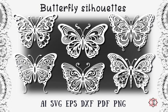 Bundle Butterfly. SVG for Creative Projects