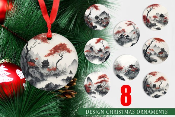 Christmas Ornament Watercolor Landscape: A Strategic Design for Creative and Business Success