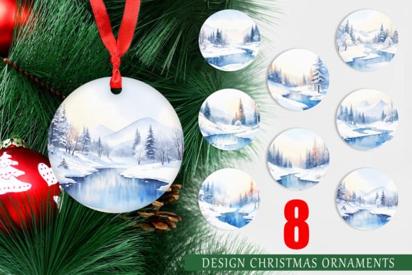 Christmas Ornament Winter Landscapes: A Creative Way to Decorate Your Holiday Tree