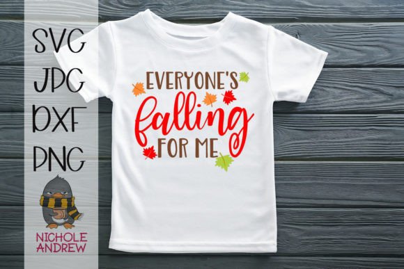 Everyone’s Falling for Me SVG: A Trendy Design for Creative Expression