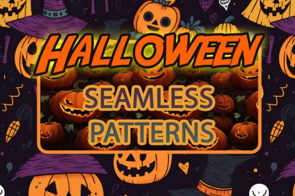 Halloween Seamless Patterns: A Spooky Addition to Your Creative Projects