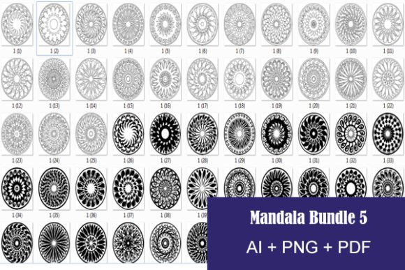 Mandala Bundle 5 – Creative Design Collection
