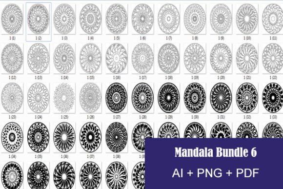 Mandala Bundle 6: Creative Design Solutions