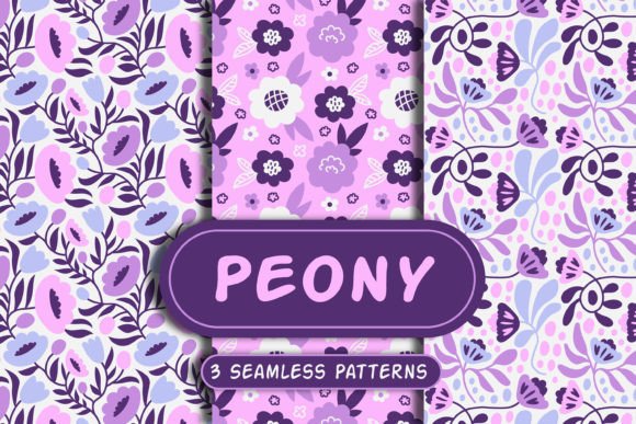 Peony Seamless Patterns: A Beautiful Addition to Your Creative Projects