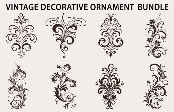 Vintage Typographic Design Element Set: A Timeless Resource for Modern Creatives